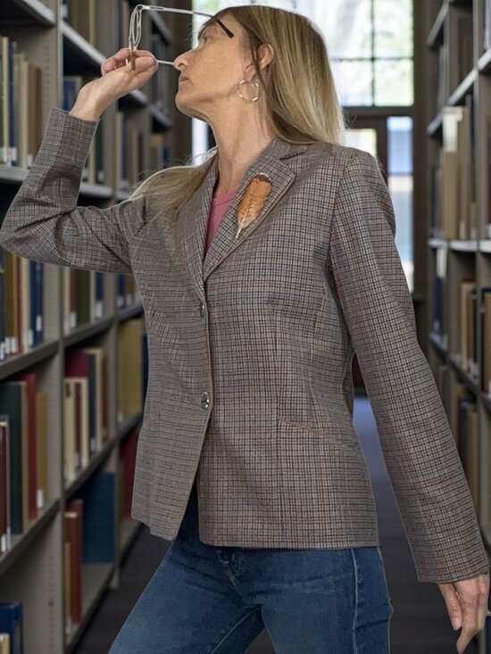 Pendleton Jackets & Blazers - Pendleton Wool Plaid Blazer Jacket 6 Feather Pin Heritage